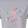Women's - Barbie - Holiday & Christmas Cropped Graphic T-Shirt - 2 of 4