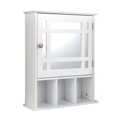 Skonyon White Wall Mounted And Mirrored Bathroom Cabinet : Target