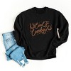 Simply Sage Market Cool It Cowboy Rope Sweatshirt - 3 of 4