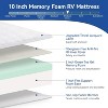 Dyonery 8 Inch RV Mattress,Gel Green Tea Memory Foam Mattress for RVs,Campers & Trailers,Bed in a Box,Pressure Relief,Medium Firm,Back Supportive - 4 of 4