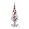 Roman 14.0 Inch Lighted Swirl Red Spiral Tree Led Confetti Lites Tree Sculptures - 2 of 3
