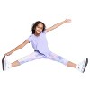 Mightly Girls Fair Trade Organic Cotton, Cropped Leggings 2-pack - 3 of 4