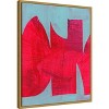 Amanti Art Magenta Ribbon I  by Cartissi Framed Canvas Wall Art - 2 of 4