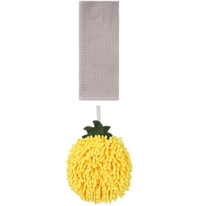REGALWOVEN Solid Soft Absorbent Bathroom Hand Towels for Home Decor 6" x 6"/13" x 30" 2 Pcs - 1 of 4