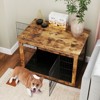 Tangkula Dog Crate Furniture for Medium/Large Dogs 39" Indoor Pet House Side End Table - 3 of 4