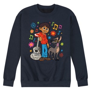 Men's - Coco - Miguel Y Dante Graphic Fleece Sweatshirt - 1 of 4