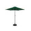 9FT Outdoor Patio Double Sided Umbrella With 6 Steel Ribs,Table Umbrella With Push Button Tilt And Crank,Base Not Included-Coolbibila - 3 of 4