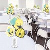 Set of 24 Bee Baby Shower Centerpieces Sticks Honey Indonesia