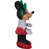 Disney Airblown Inflatable Minnie Mouse in Snowman Sweater and Snowflake Skirt, 3.5 ft Tall - 3 of 4