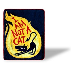 Just Funky Disenchantment Luci The Demon Large Fleece Throw Blanket | 60 x 45 Inches - 1 of 4