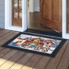 Briarwood Lane Christmas Doormat 30x18 Indoor Outdoor Holiday Cheer Dogs For Christmas Doormat - 3 of 4