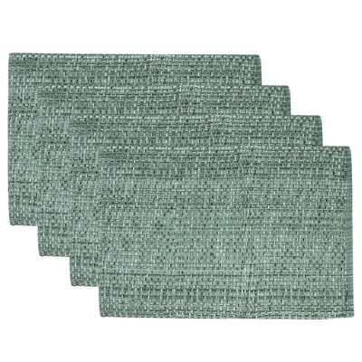 Two Tone Cotton Woven 13x19 Placemat Sets by Sweet Home Collection®