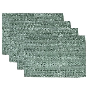 Two Tone Cotton Woven 13x19 Placemat Sets by Sweet Home Collection® - 1 of 4