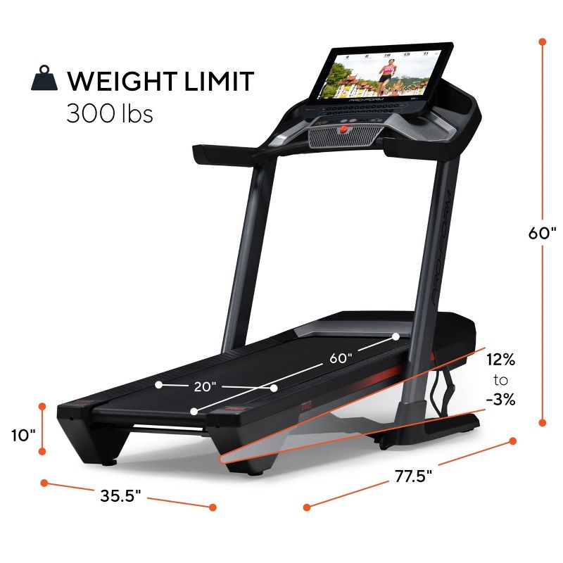 ProForm Pro 9000 Treadmill, 5 of 19