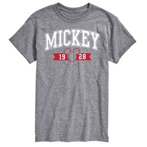 Men's - Disney - Mickey 1928 Collegiate Short Sleeve Graphic T-Shirt - 1 of 4