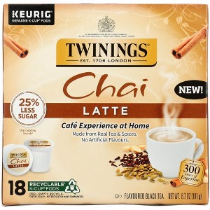 Twinings Tea Kcup Chai Latte - Case of 3 - 18 Pc - 1 of 1