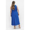 Women's Plus Size Limelight Halter Dress - cerulean | CITY CHIC - 3 of 4
