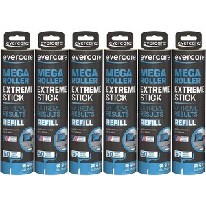 Evercare Mega Roller Extreme Stick Large Surface Roller Refill 50 Sheets - 1 of 4