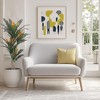 Artificial Dracaena Plant – Tall Fake Floor Plant with White Planter, Artificial Yucca Tree for Home, Office, Living Room, Bedroom, Farmhouse - 4 of 4