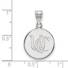 Black Bow Jewelry 10k White Gold Cincinnati Bearcats NCAA Medium Pendant - 2 of 3
