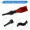 Unique Bargains Universal Automotive Oil Funnel for Engine Oil Diesel Kerosene Gasoline Plastic 11.02"x1.73" - 4 of 4