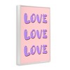 Stupell Industries Love Bubble Lettering Framed Giclee Art - 2 of 4