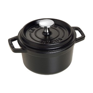 STAUB Cast Iron 0.75-qt Round Cocotte - 1 of 4