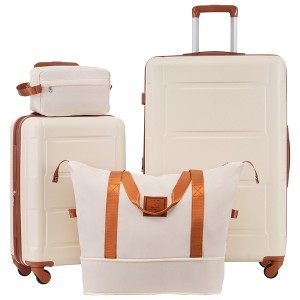 YONWAY Luggage Set, 2 Piece Suitcase Sets, Lightweight Hardside Expandable Travel Laggage with TSA Lock and Spinner Wheel - 1 of 4