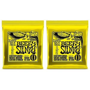 Ernie Ball 2627 Nickel Wound Beefy Slinky Drop Tuning Electric Guitar Strings 2-Pack - 1 of 3