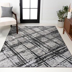 JONATHAN Y Slant Modern Abstract Transitional Indoor Area Rug - 1 of 4