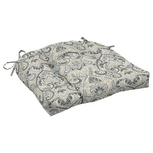 ARDEN Outdoor Wicker Chair Cushion, 20 x 18, Tufted Plush Cushion for Wicker and Rocking Chairs - 1 of 4