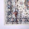 Vintage Floral Printed Machine Washable Area Rug Rug for Living Room Non Slip Non Shedding Floral Soft Carpet for Bedroom ‎Dining Room Nursery - 4 of 4