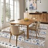Flower Line Rug,Machine Washable Low-Pile Non-Slip Floral Area Carpet for Kids Room, Living Room, Bedroom, Contemporary Boho Accent Decor - 2 of 4