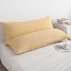 2 Pack Brushed Microfiber Body Pillowcases, Super Soft Body Pillow Cover with Envelope Closure - NTBAY - 3 of 4