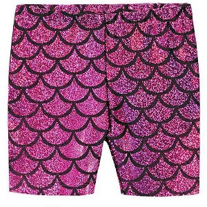 City Threads USA-Made Printed Girls Novelty Bike Shorts - 1 of 4