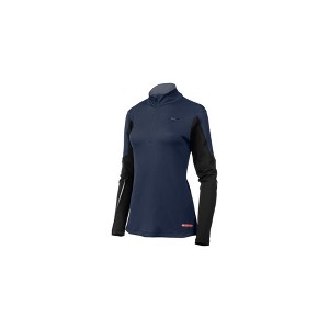 Mizuno Women's Breath Thermo Base Layer Half Zip Running Pullover - 1 of 4