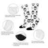 Husky Dog Women Printed Crew Socks Funny Funky Socks Soft Polyester Novelty Gifts for Artists Men - 4 of 4