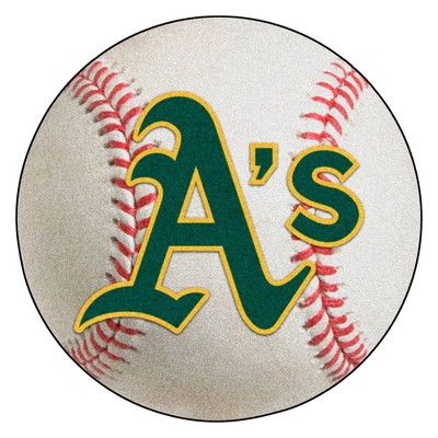 MLB Oakland Athletics 27"x27" Baseball Rug