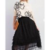 Women's Mesh Ruffle Maxi Skirt - Easel M - 4 of 4