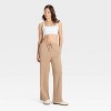 Women's Airy Sleek Wide Leg Sweatpants - All In Motion™ - 3 of 4