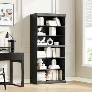 Dovelina Vertical Bookshelf Combination with Adjustable Shelves--No Door - 1 of 4