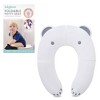 Lulyboo Bear Foldable Travel Potty Seat with Bag - White - 2 of 4