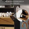 Acekool Shoe Cabinet with 4 Flip Drawers, Hidden Shoe Storage with Open Compartments and Side Hooks, Entryway Organizer in Multiple Finishes - 4 of 4