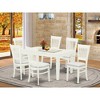 East West Furniture,7-Pc Kitchen Dinette Set With 6 Wood Dining Chair And Kitchen Table - 4 of 4