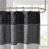 LunaLulinlk Faux Silk Shower Curtain - 3 of 4
