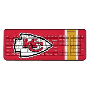 NFL AFC Teams Stripe Wireless USB Keyboard - 1 of 4