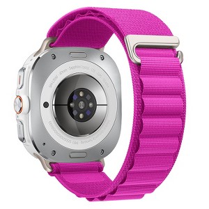 HTUTWOO Nylon Band Compatible with Samsung Galaxy Watch Ultra Bands 47mm/Galaxy Watch Ultra (2025), Fabric Sport Loop Strap Breathable Wristband - 1 of 4