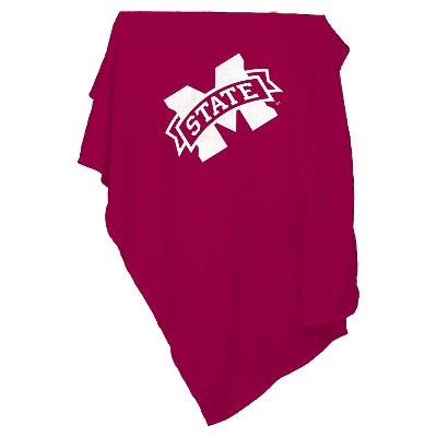 NCAA Mississippi State Bulldogs Sweatshirt Throw Blanket