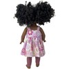Doll Clothes Superstore Handmade Colorful Flower Jumper with Tights for 18 Inch Girl Dolls - 4 of 4