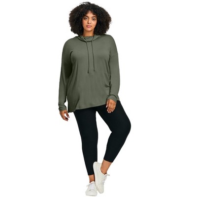 Avenue Women's Plus Size Addison Cowl Neck Tunic